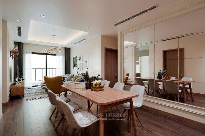 Gợi ý mẫu bàn ăn đẹp phong cách hiện đại và đầy ấn tượng